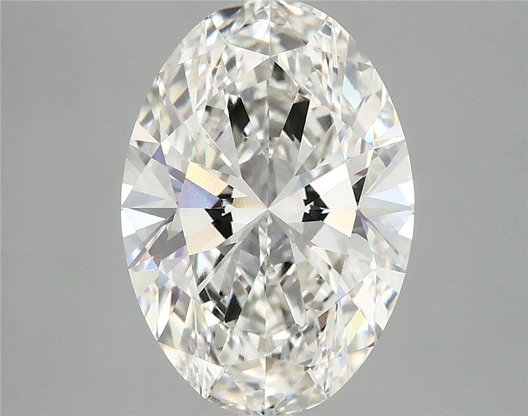 3.78 Carat Oval Lab Diamond