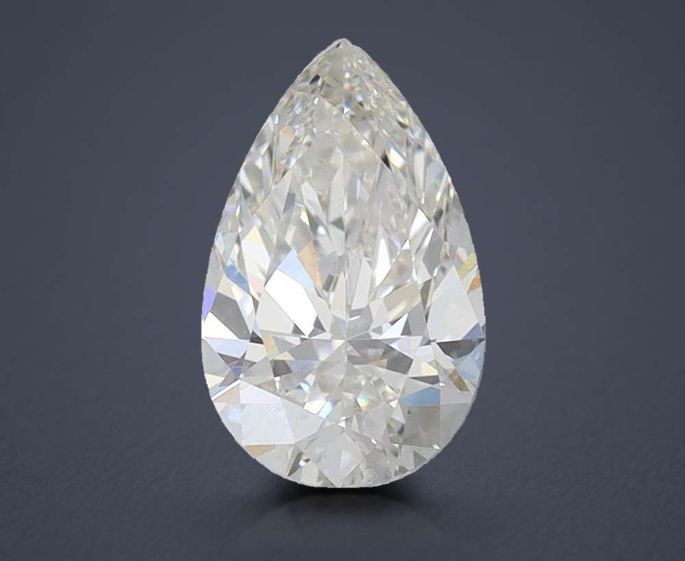 1.00 Carat Pear Lab Diamond