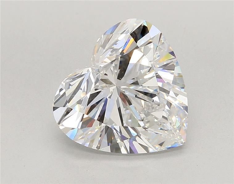 5.04ct D VVS1 Rare Carat Ideal Cut Heart Lab Grown Diamond