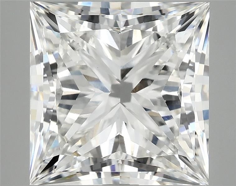 8.02ct E VVS2 Rare Carat Ideal Cut Princess Lab Grown Diamond