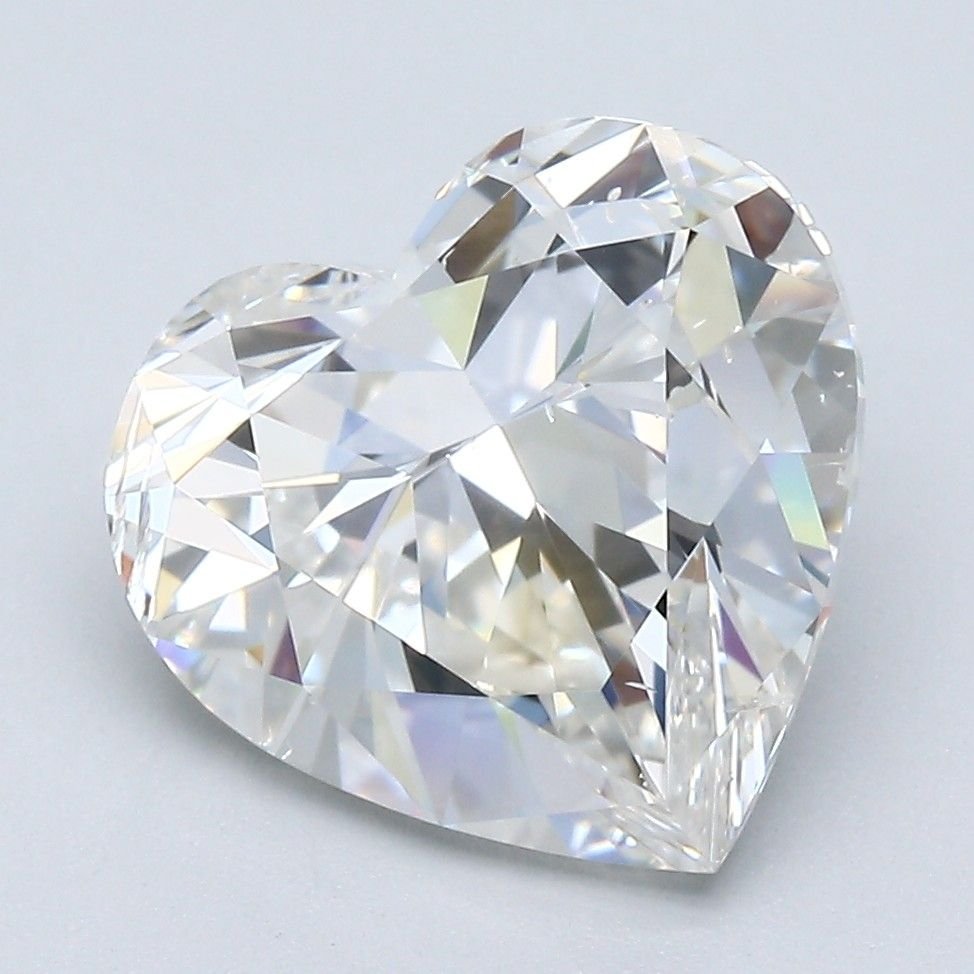 5.01ct H SI2 Very Good Cut Heart Diamond
