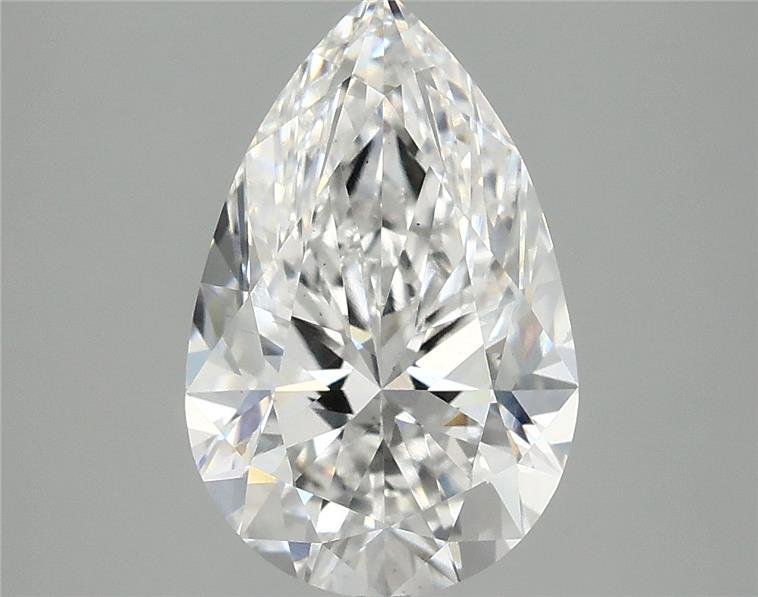 2.92 Carat Pear Lab Diamond