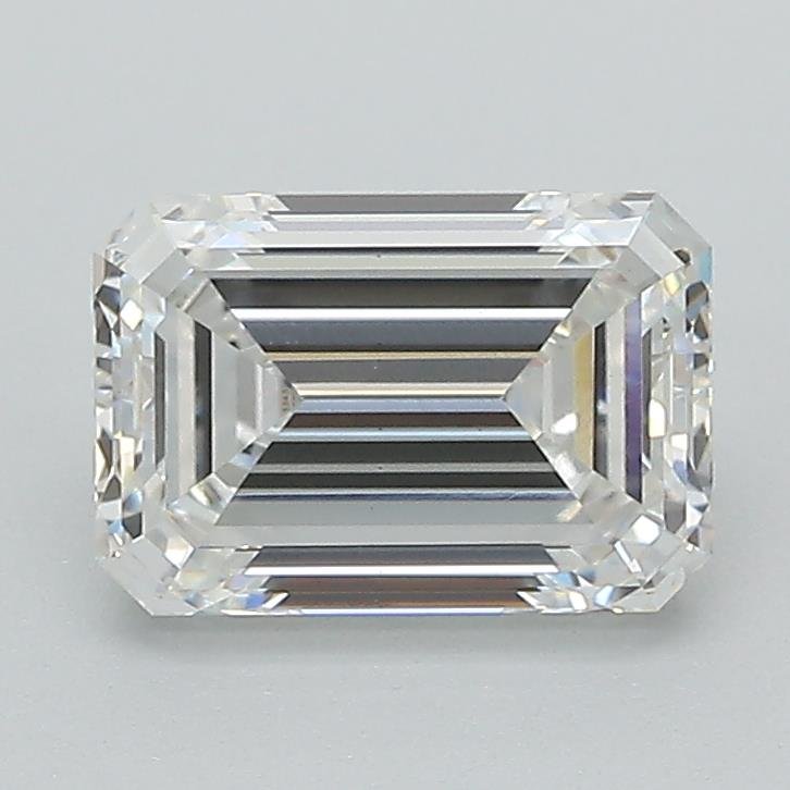 1.59ct E VS1 Rare Carat Ideal Cut Emerald Lab Grown Diamond