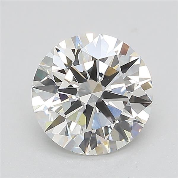 1.66ct F VS2 Rare Carat Ideal Cut Round Lab Grown Diamond