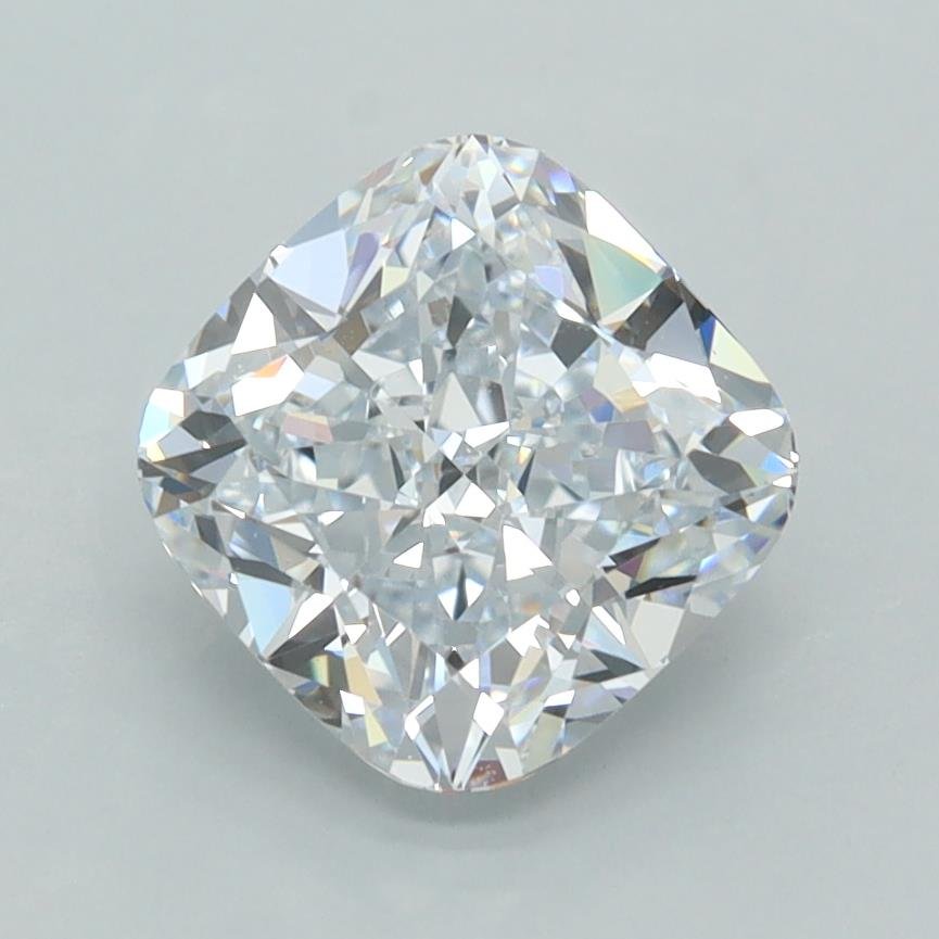 2.24ct F VVS2 Rare Carat Ideal Cut Cushion Lab Grown Diamond