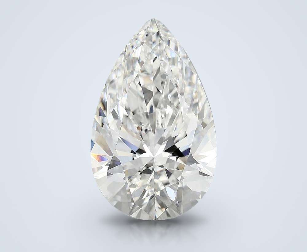 7.20 Carat Pear Lab Diamond