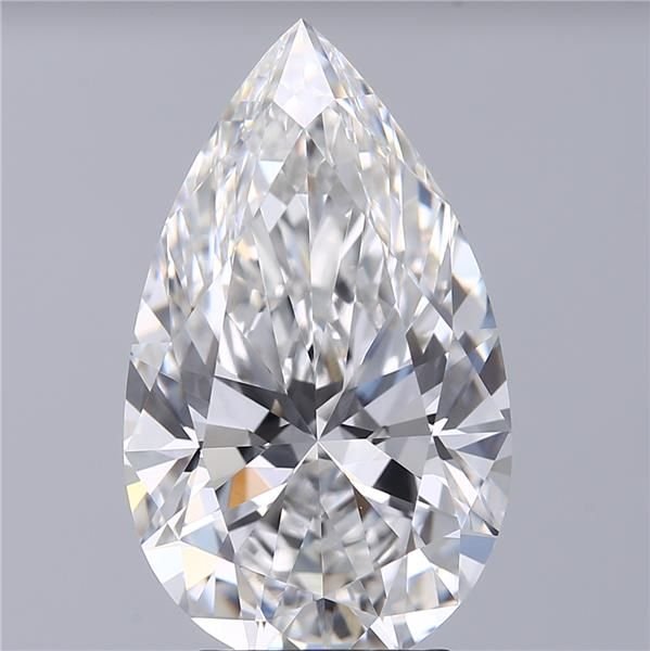 3.56 Carat Pear Lab Diamond