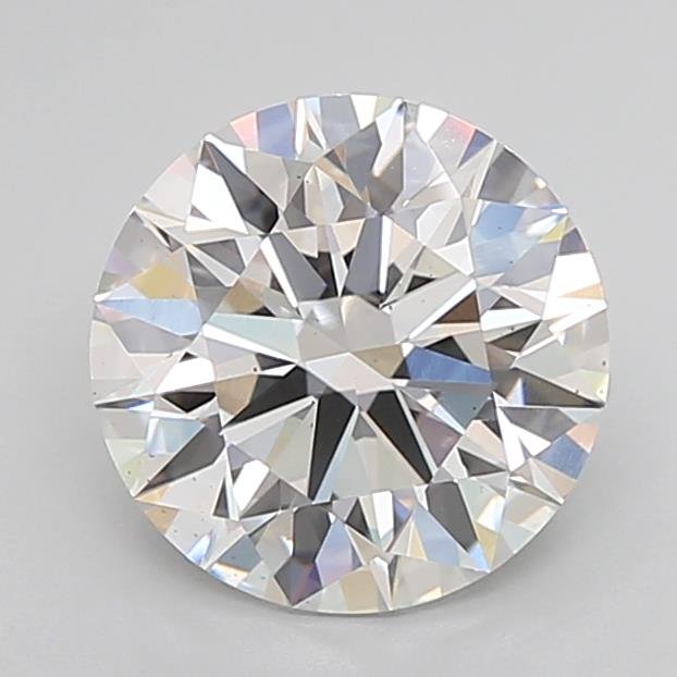 3.10ct E VS2 Rare Carat Ideal Cut Round Lab Grown Diamond