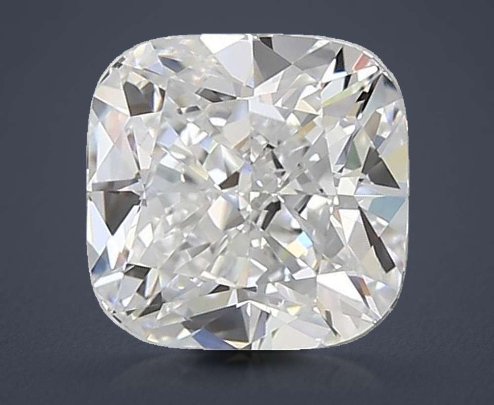2.52 Carat Cushion Lab Diamond