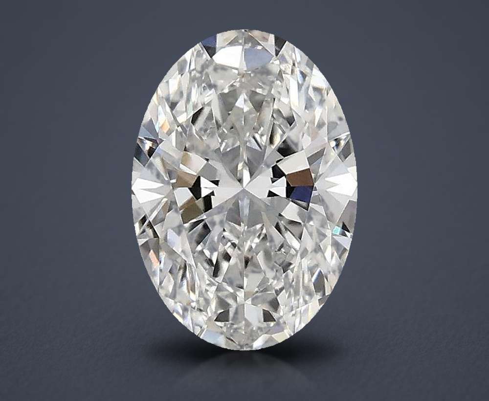1.42 Carat Oval Lab Diamond