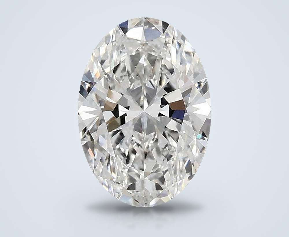 1.42 Carat Oval Lab Diamond