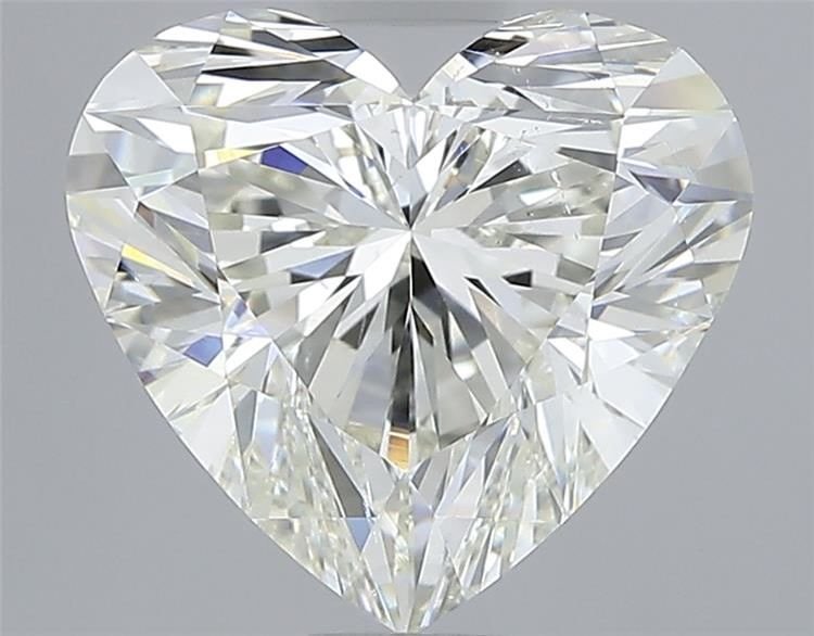 3.51ct I SI1 Rare Carat Ideal Cut Heart Diamond
