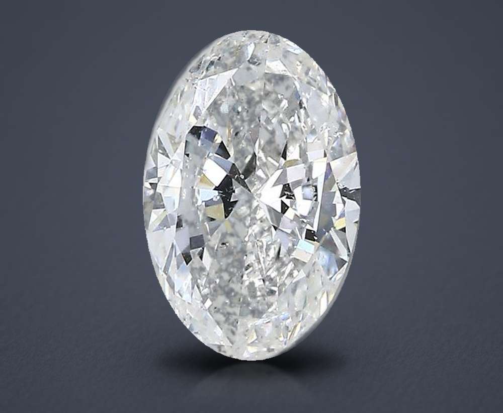 1.50 Carat Oval Natural Diamond