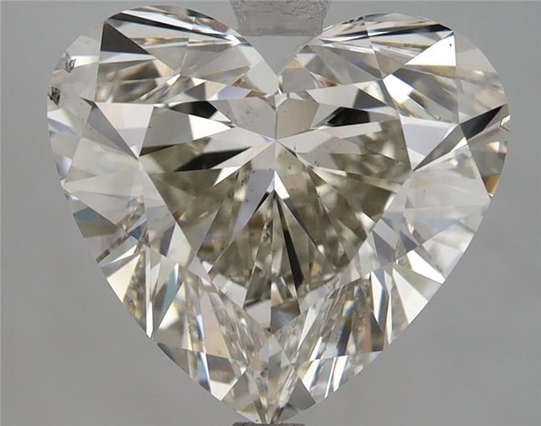 5.69ct I VS2 Rare Carat Ideal Cut Heart Lab Grown Diamond