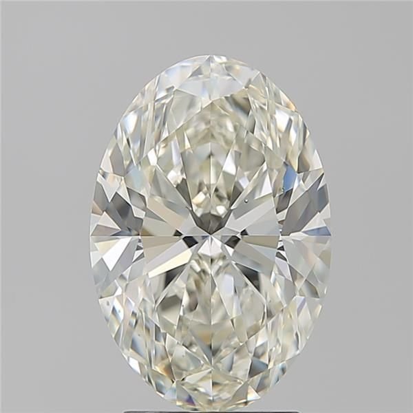 3.20ct K VS2 Rare Carat Ideal Cut Oval Diamond