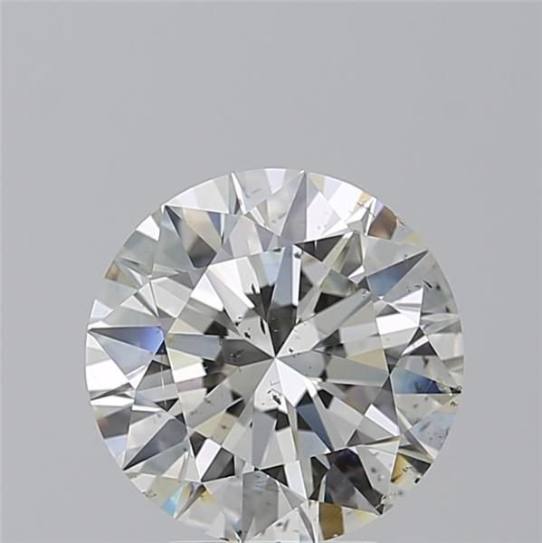 3.51ct H SI2 Rare Carat Ideal Cut Round Diamond