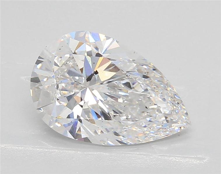 2.79ct D VS2 Rare Carat Ideal Cut Pear Lab Grown Diamond