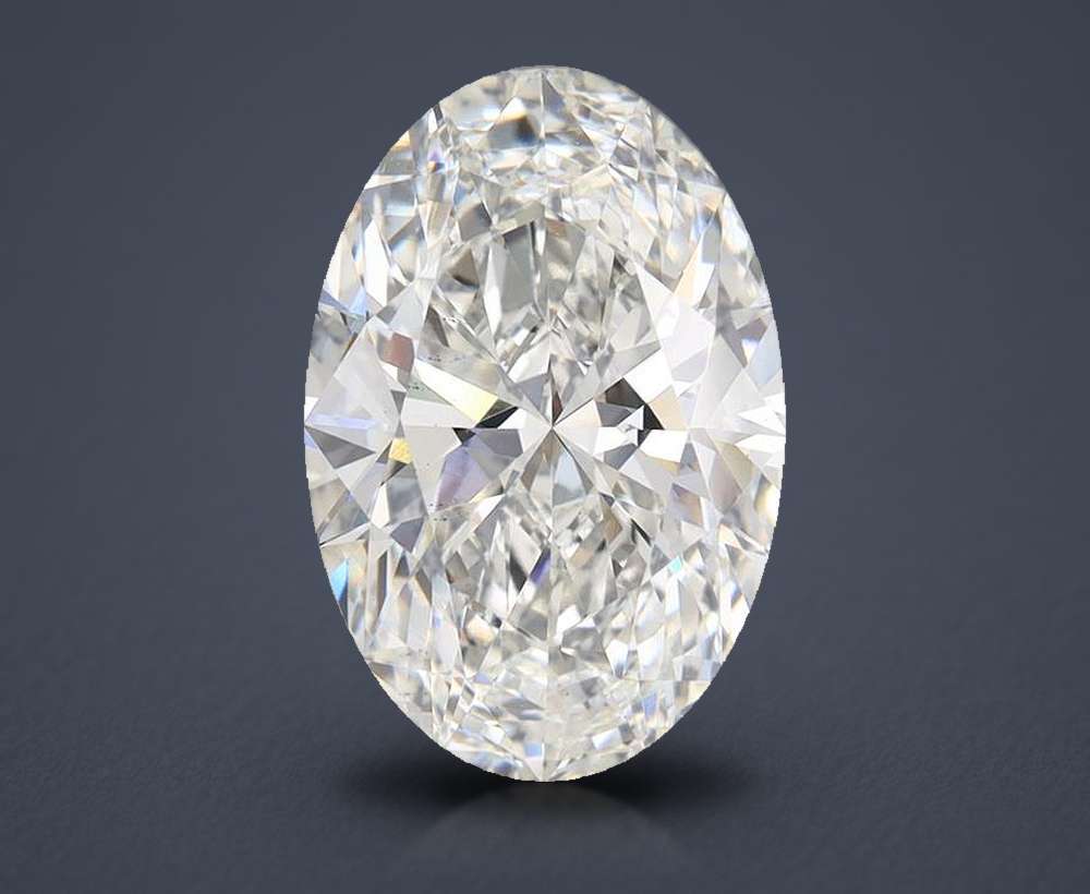 4.65 Carat Oval Lab Diamond