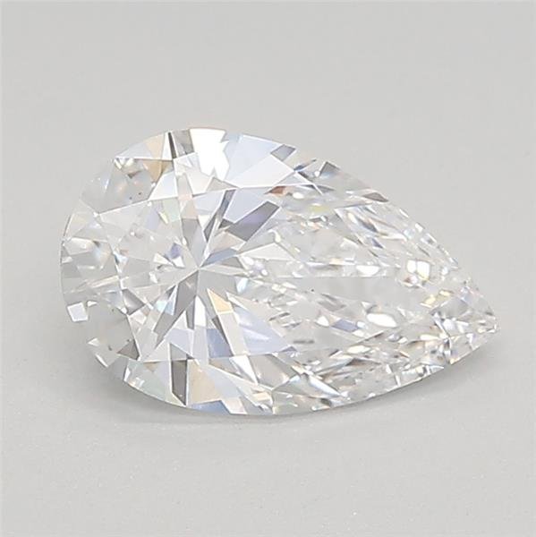 0.75ct D VVS2 Rare Carat Ideal Cut Pear Lab Grown Diamond