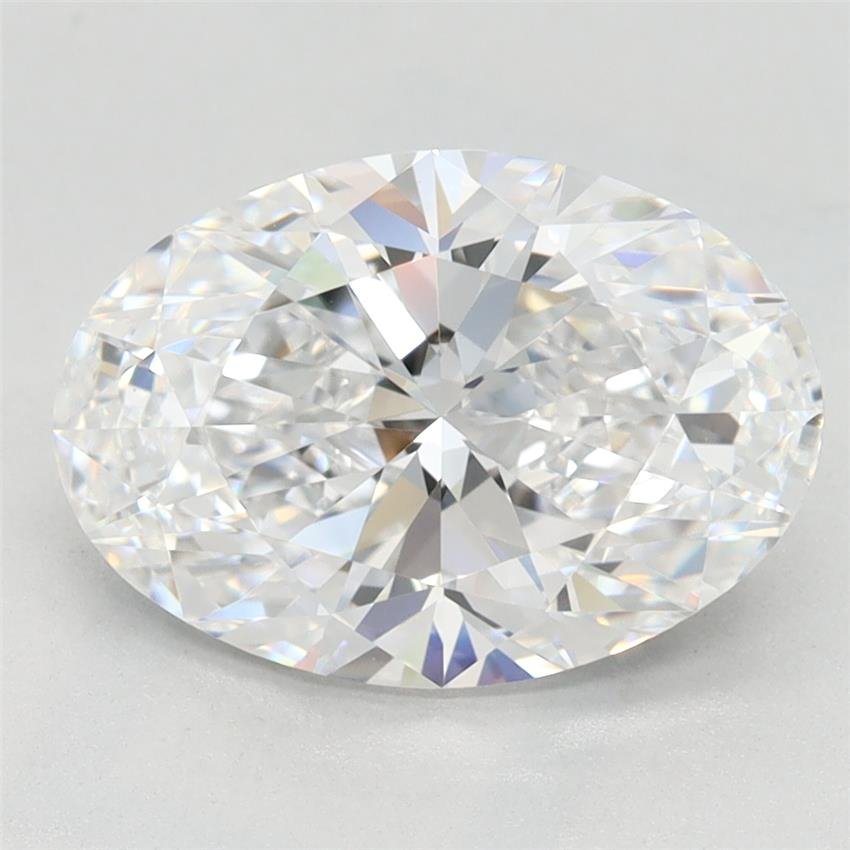2.61ct D VVS1 Rare Carat Ideal Cut Oval Lab Grown Diamond