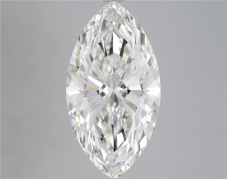 5.01ct H SI2 Rare Carat Ideal Cut Marquise Diamond