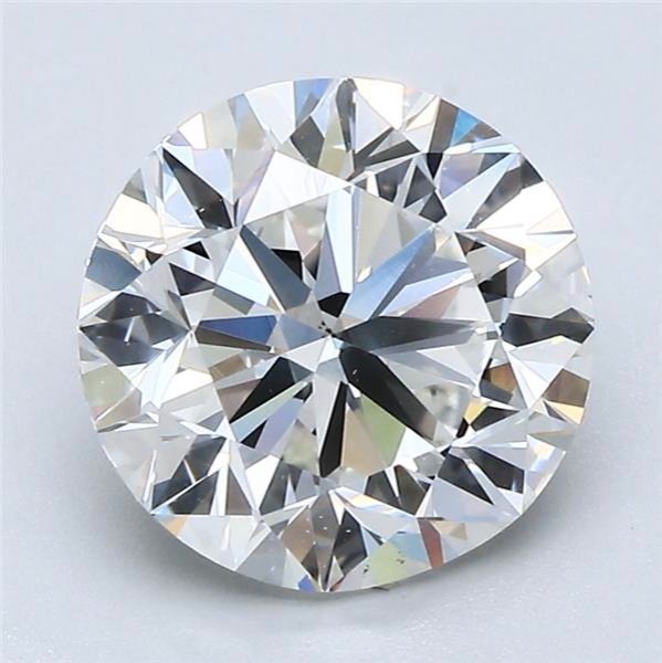 3.00ct H SI1 Very Good Cut Round Diamond