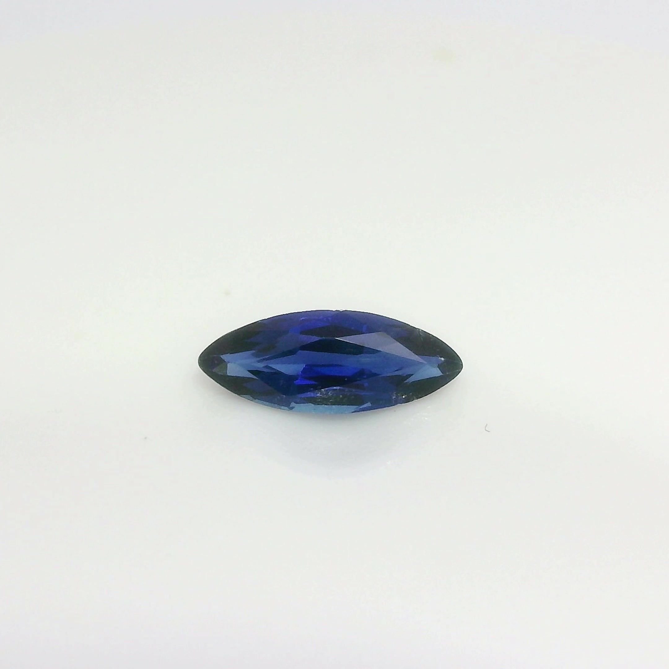 0.27 Carat Vivid Blue Marquise Sapphire