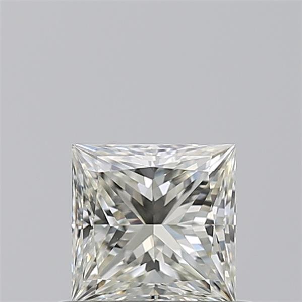 0.61ct J VVS2 Rare Carat Ideal Cut Princess Diamond