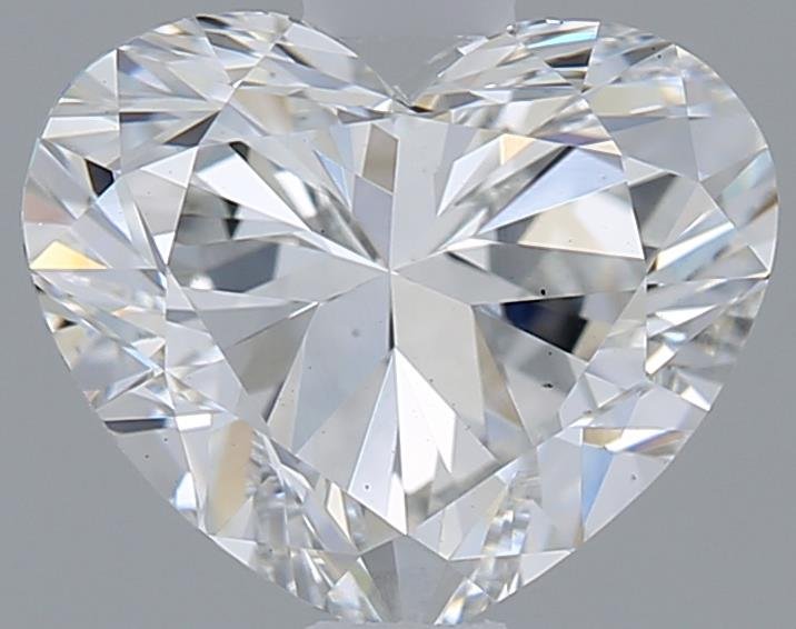 1.31ct F VS1 Rare Carat Ideal Cut Heart Lab Grown Diamond