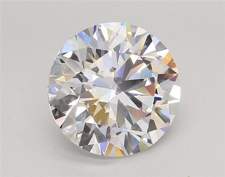 3.50ct E VVS2 Rare Carat Ideal Cut Round Lab Grown Diamond