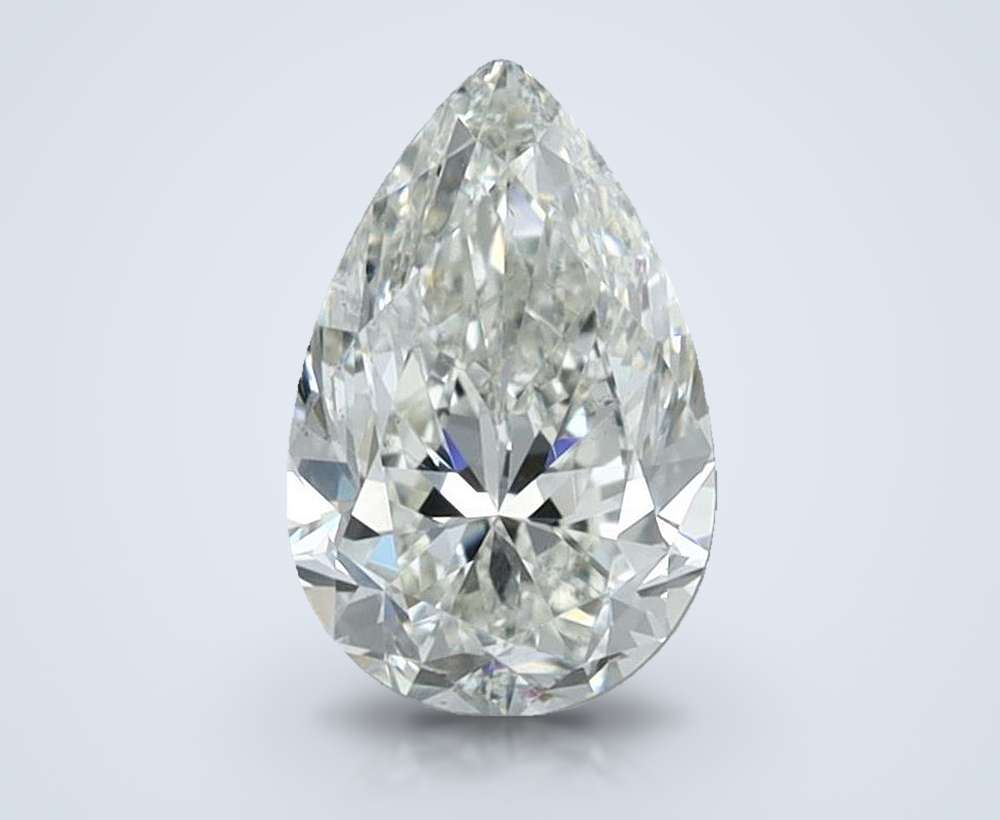0.82 Carat Pear Natural Diamond
