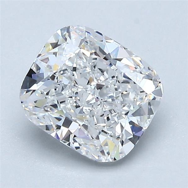 1.51ct E SI1 Rare Carat Ideal Cut Cushion Diamond