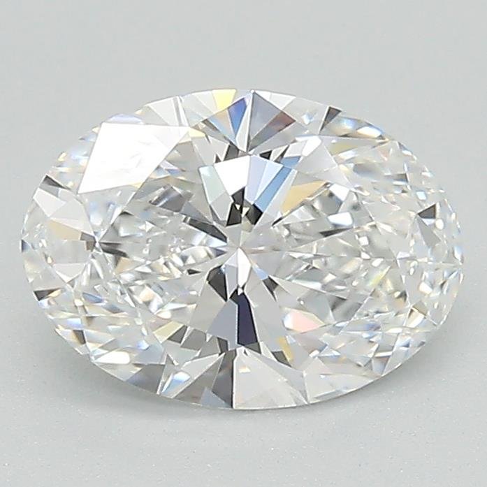 1.34ct D VS1 Rare Carat Ideal Cut Oval Lab Grown Diamond