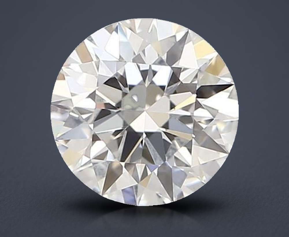 0.46 Carat Round Natural Diamond