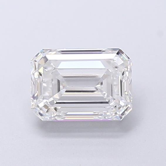 1.00ct E VVS2 Very Good Cut Emerald Lab Grown Diamond