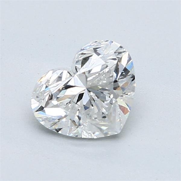 0.96ct F SI2 Very Good Cut Heart Diamond