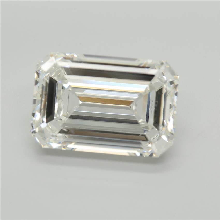 20.69ct G VS1 Rare Carat Ideal Cut Emerald Lab Grown Diamond