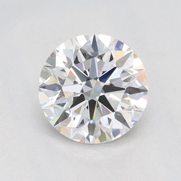 0.59ct E VVS2 Rare Carat Ideal Cut Round Lab Grown Diamond