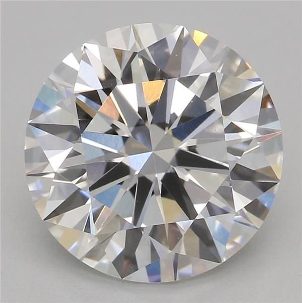 2.55ct F VS1 Rare Carat Ideal Cut Round Lab Grown Diamond