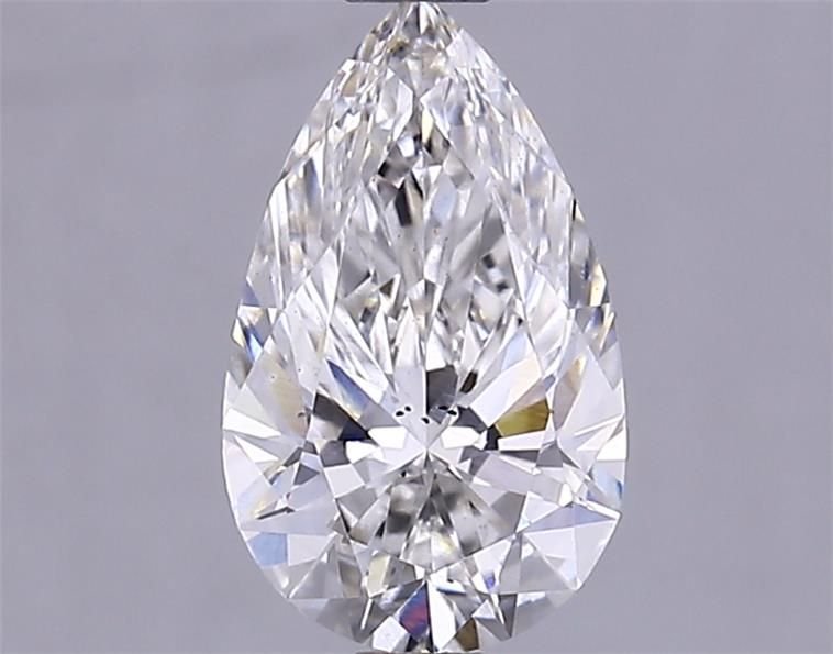 1.09ct F SI1 Rare Carat Ideal Cut Pear Lab Grown Diamond