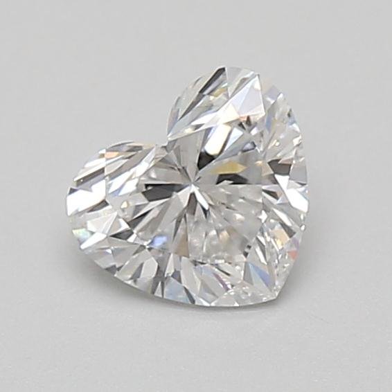 0.74ct D VS1 Rare Carat Ideal Cut Heart Lab Grown Diamond