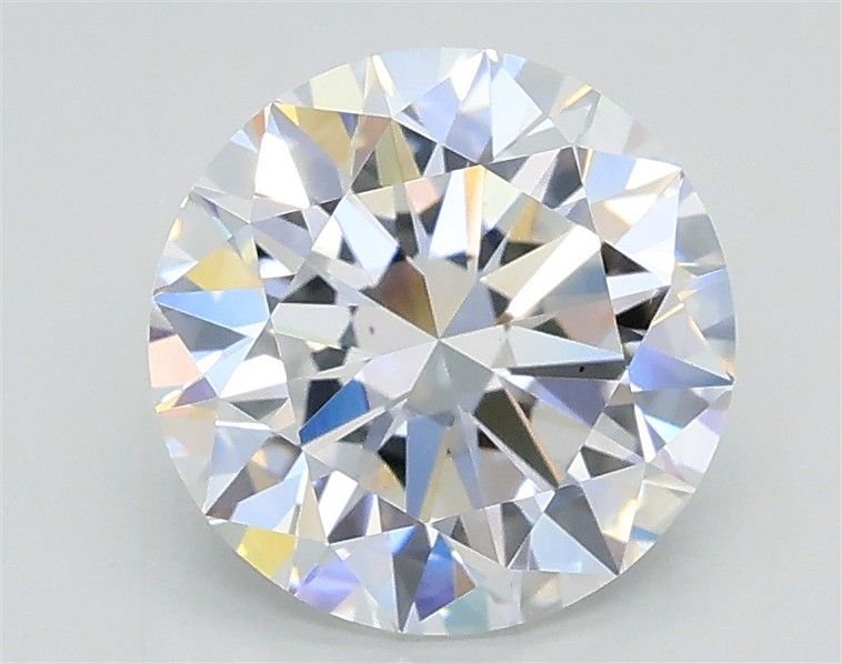 1.50ct D VS2 Excellent Cut Round Lab Grown Diamond