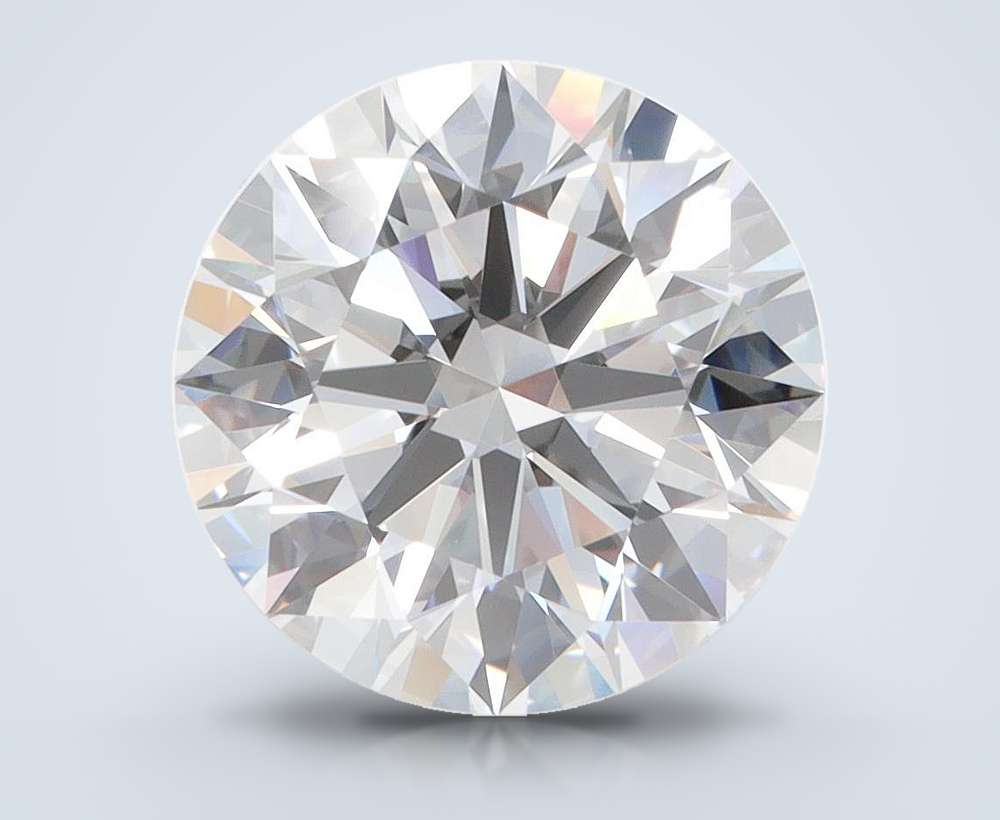 4.08 Carat Round Lab Diamond