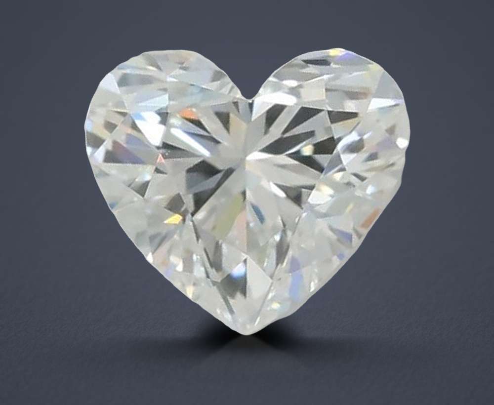 0.91 Carat Heart Lab Diamond