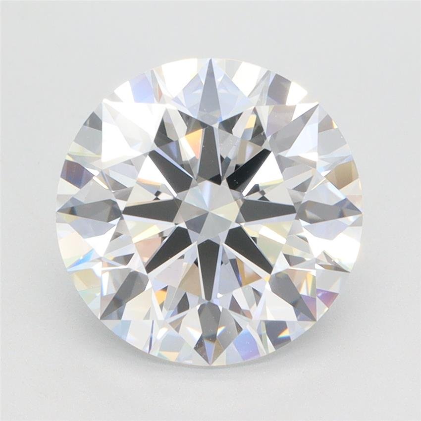 4.08ct D VS1 Rare Carat Ideal Cut Round Lab Grown Diamond