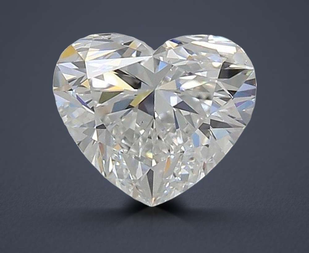 1.50 Carat Heart Lab Diamond