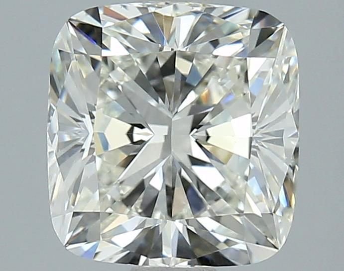 3.02ct I VVS2 Rare Carat Ideal Cut Cushion Diamond