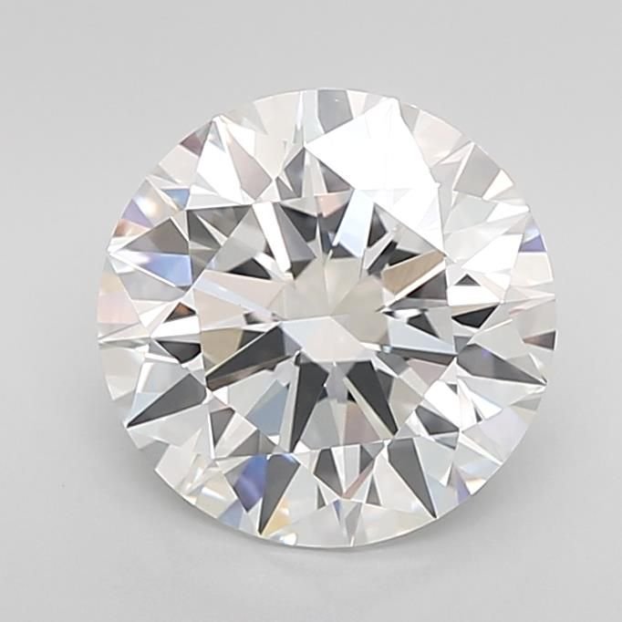 3.33ct E VVS2 Rare Carat Ideal Cut Round Lab Grown Diamond