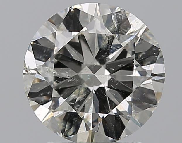 1.96ct I SI2 Rare Carat Ideal Cut Round Diamond