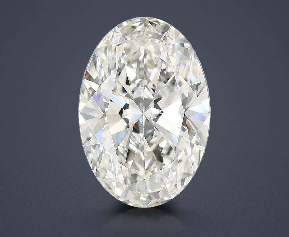 4.67 Carat Oval Lab Diamond